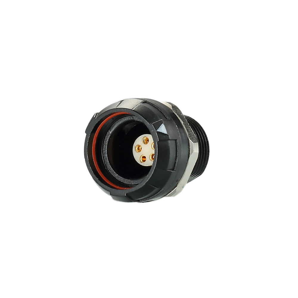 3Pins P series REUNION push pull connector for medical application